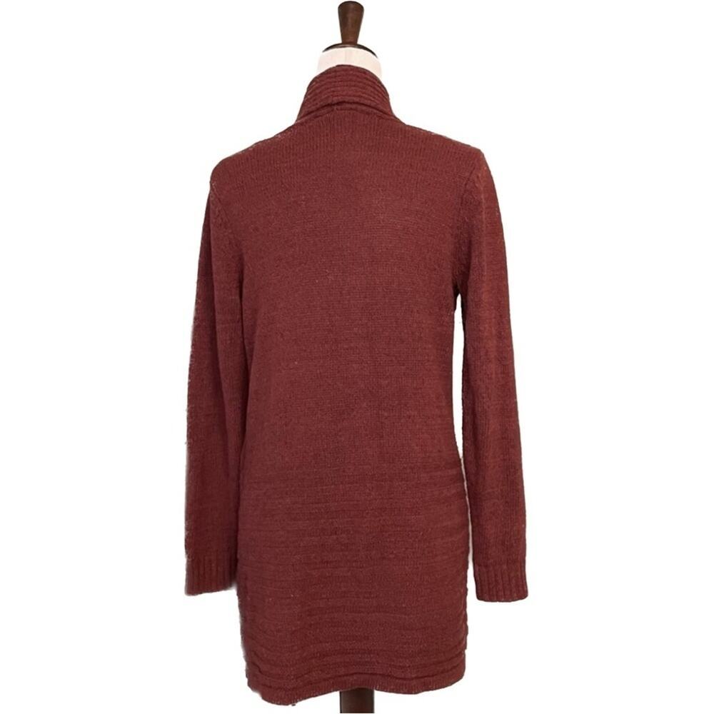 Fortune and Ivy Cardigan Open front Sweater Raiden Tab Women’s size Small Orange - Picture 3 of 10